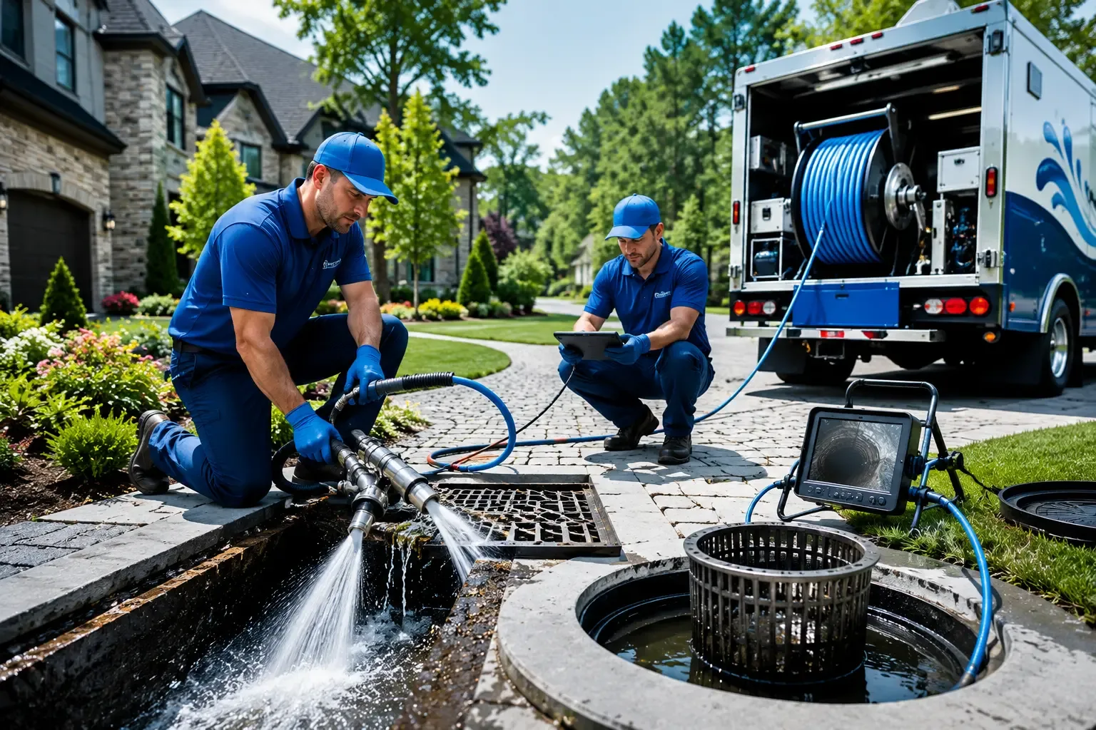 Local outdoor drain cleaning professionals in Mallie, KY